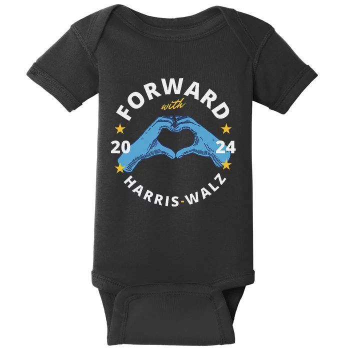 Forward With Harris Walz Baby Bodysuit