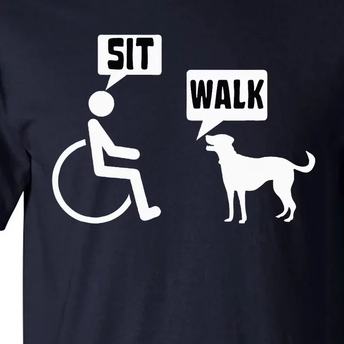 Funny Wheelchair Humor Joke For A Disability In A Wheelchair Tall T-Shirt