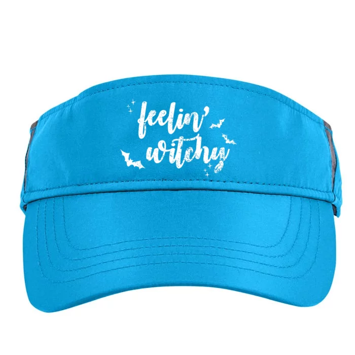 Feelin Witchy Halloween Adult Drive Performance Visor