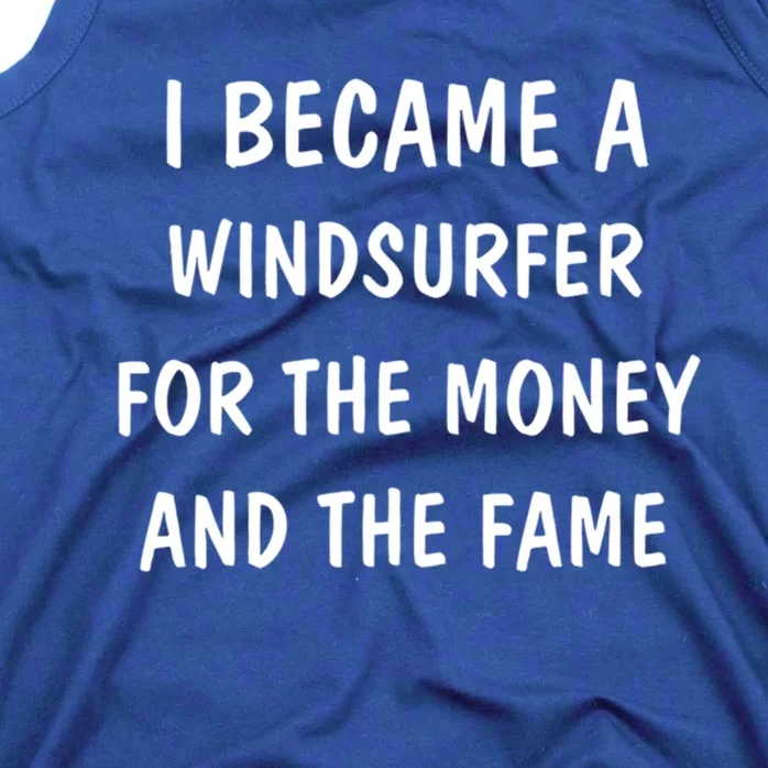 Funny Windsurfer Hilarious Windsurfing Cute Gift Tank Top