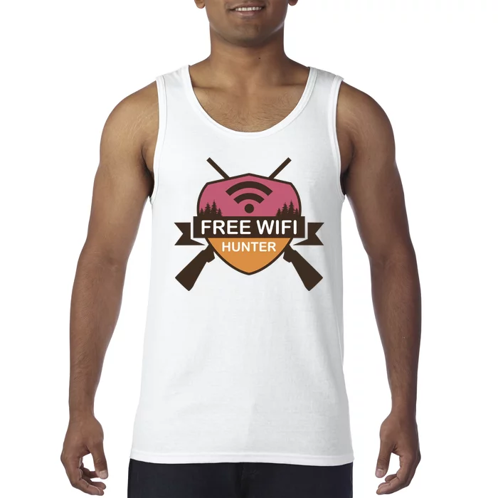 Free Wifi Hunter Tank Top