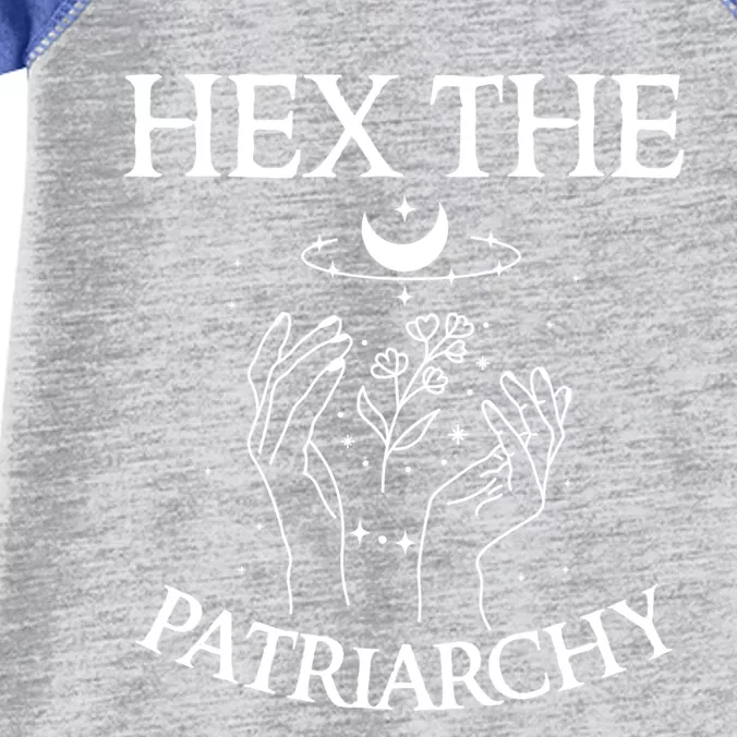 Feminist Witch Hex The Patriarchy Witchcraft Wiccan Gift Infant Baby Jersey Bodysuit