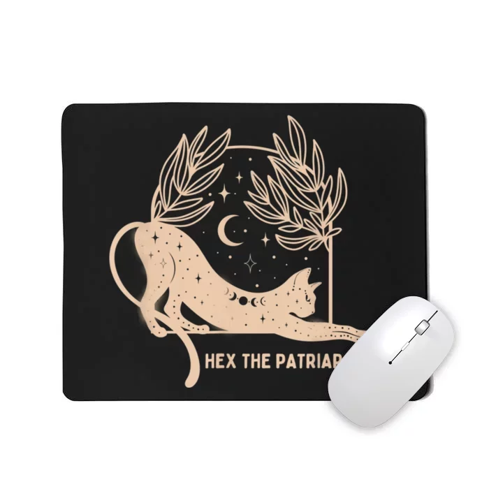 Feminist Witch, Hex The Patriarchy Mousepad