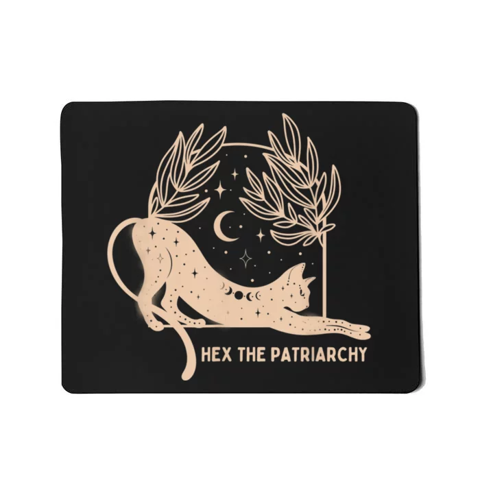 Feminist Witch, Hex The Patriarchy Mousepad