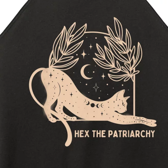 Feminist Witch, Hex The Patriarchy Women’s Perfect Tri Rocker Tank