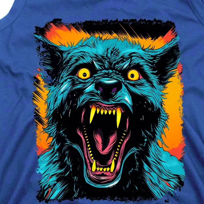 Frightnightfits Werewolf Halloween Tank Top