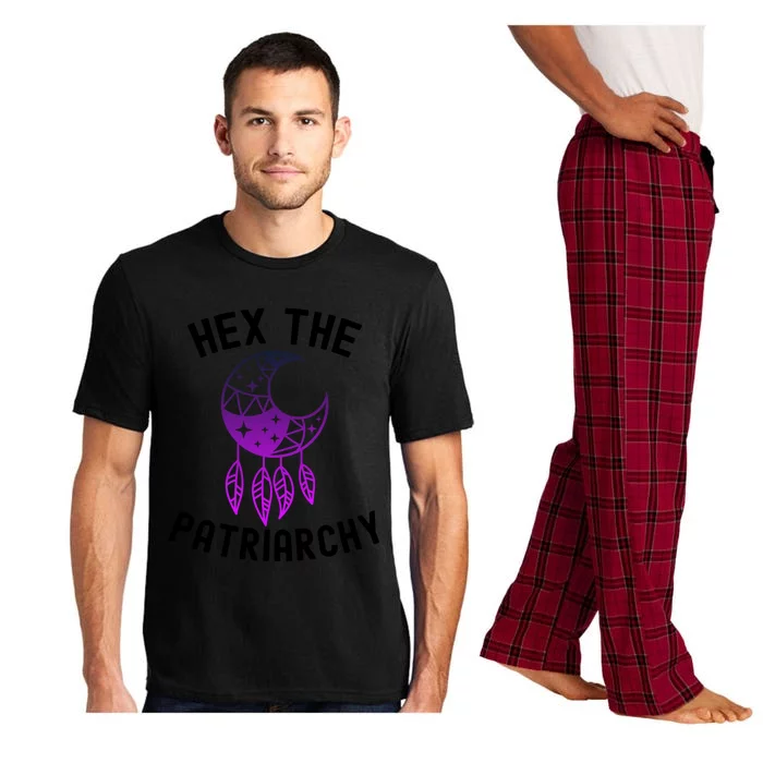 Feminist Witch Hex The Patriarchy Gift For Women Girls Meaningful Gift Pajama Set