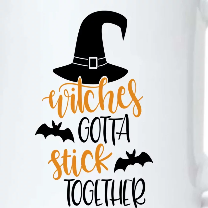 Funny Witch Halloween Witches Gotta Stick Together Feminism Great Gift Black Color Changing Mug