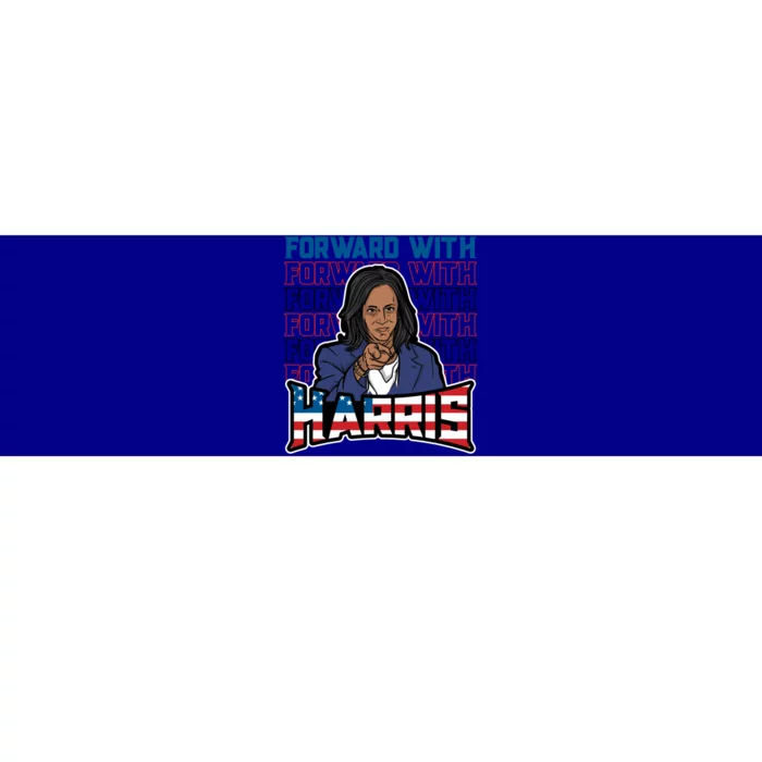 Forward With Harris Cute Gift Bumper Sticker