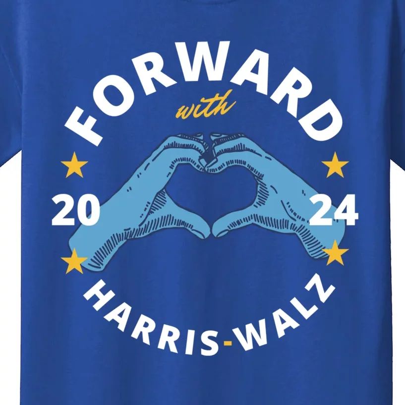 Forward With Harriswalz Gift Kids T-Shirt