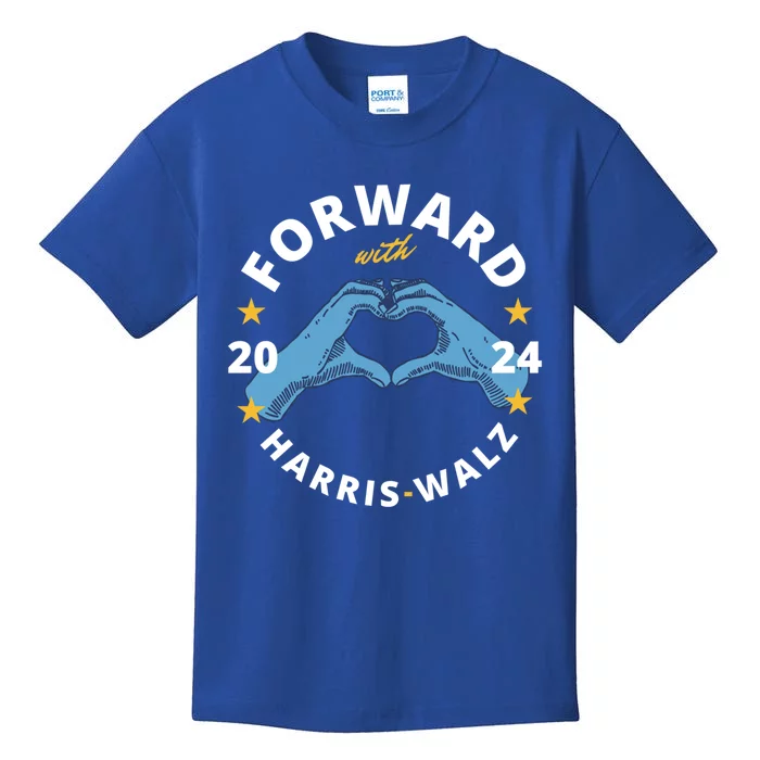 Forward With Harriswalz Gift Kids T-Shirt