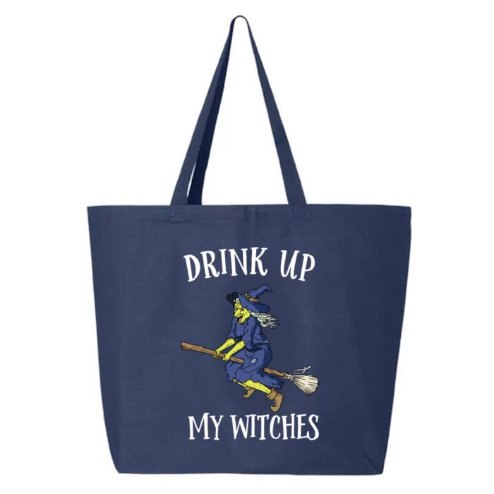 Funny Witch Halloween Design Up My Witches Ing Gift 25L Jumbo Tote