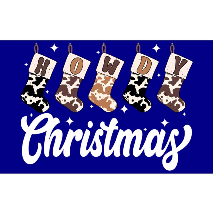 Funny Western Howdy Christmas Socks Cow Cute Xmas Gift Bumper Sticker