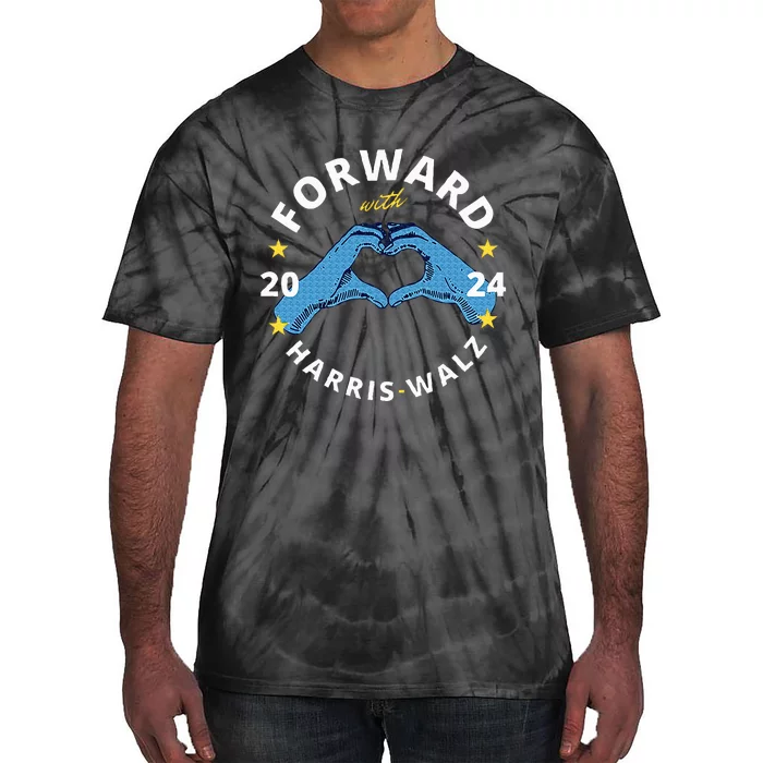 Forward With Harris Walz Tie-Dye T-Shirt