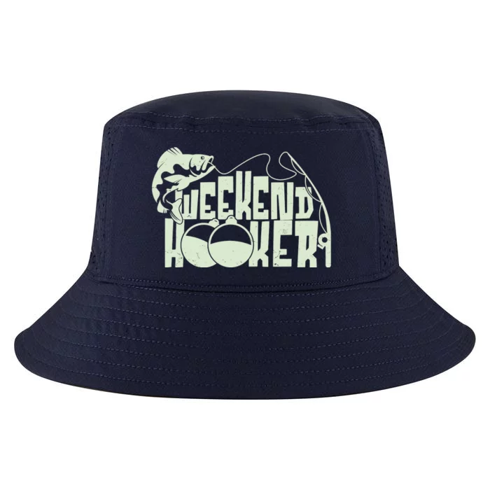 Funny Weekend Hooker Fishing Fan Cool Comfort Performance Bucket Hat