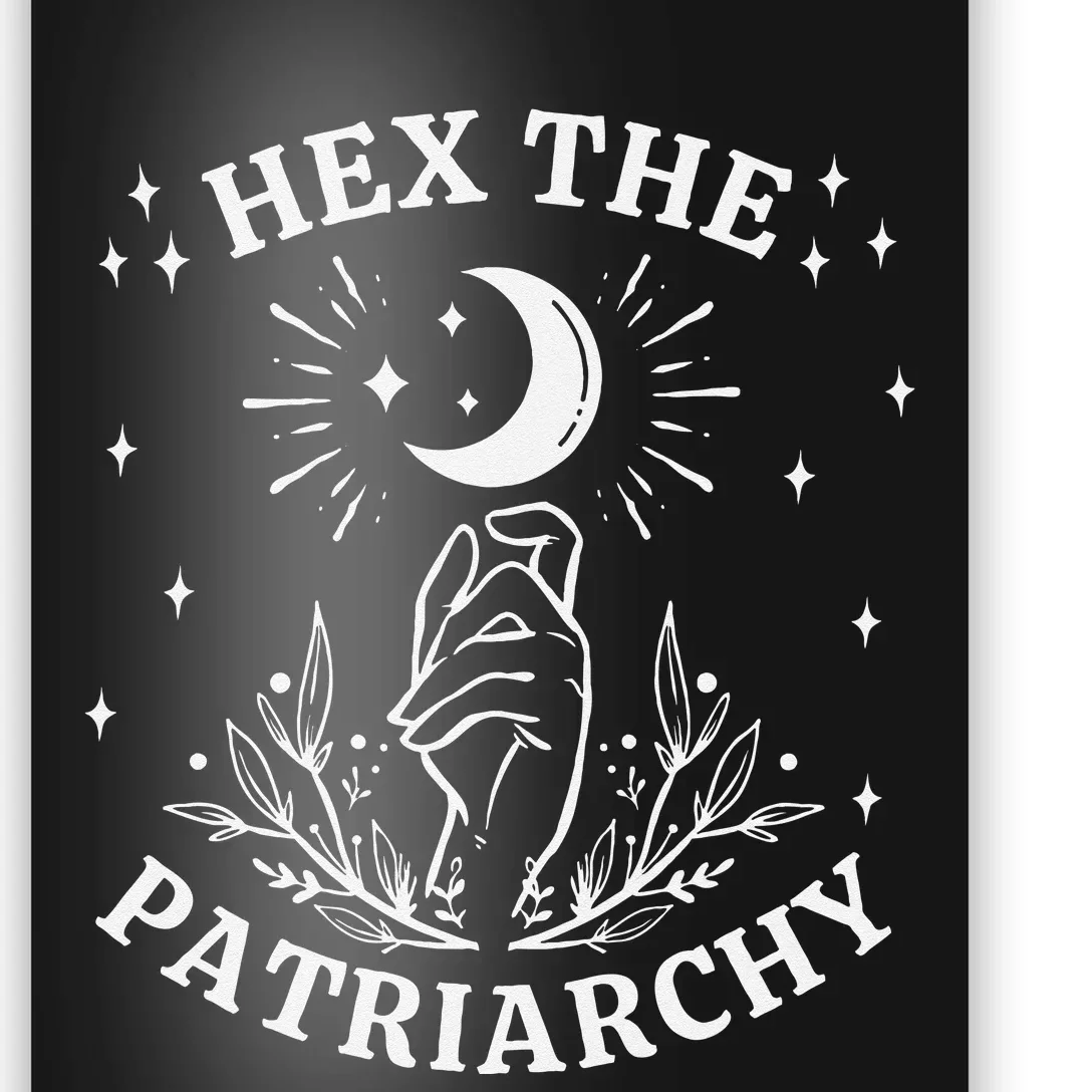 Feminist Witch Hex The Patriarchy Poster