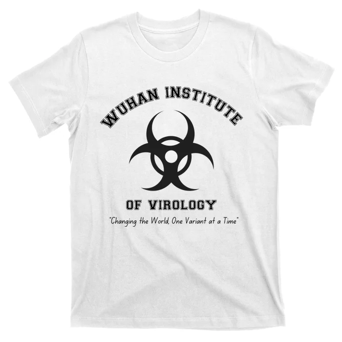 Funny Wuhan Institute Of Virology Anti Mask Mandate Stand Up for Medical Freedom T-Shirt