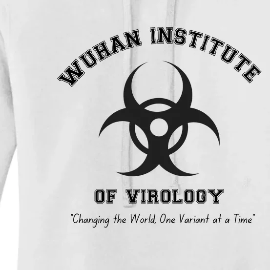 Funny Wuhan Institute Of Virology Anti Mask Mandate Stand Up for Medical Freedom Women's Pullover Hoodie