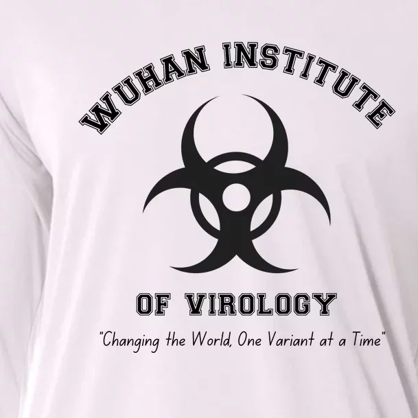 Funny Wuhan Institute Of Virology Anti Mask Mandate Stand Up for Medical Freedom Cooling Performance Long Sleeve Crew