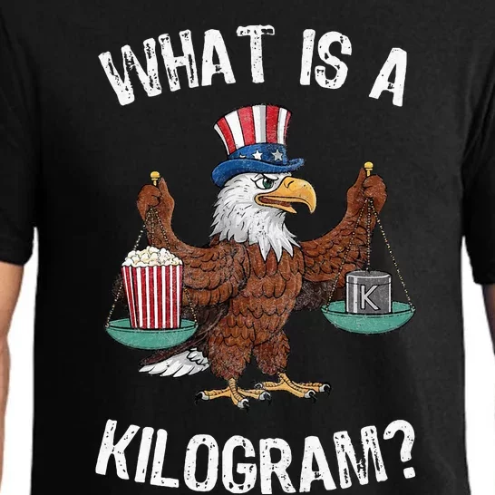 Funny What Is A Kilogram 4th Of July Pajama Set