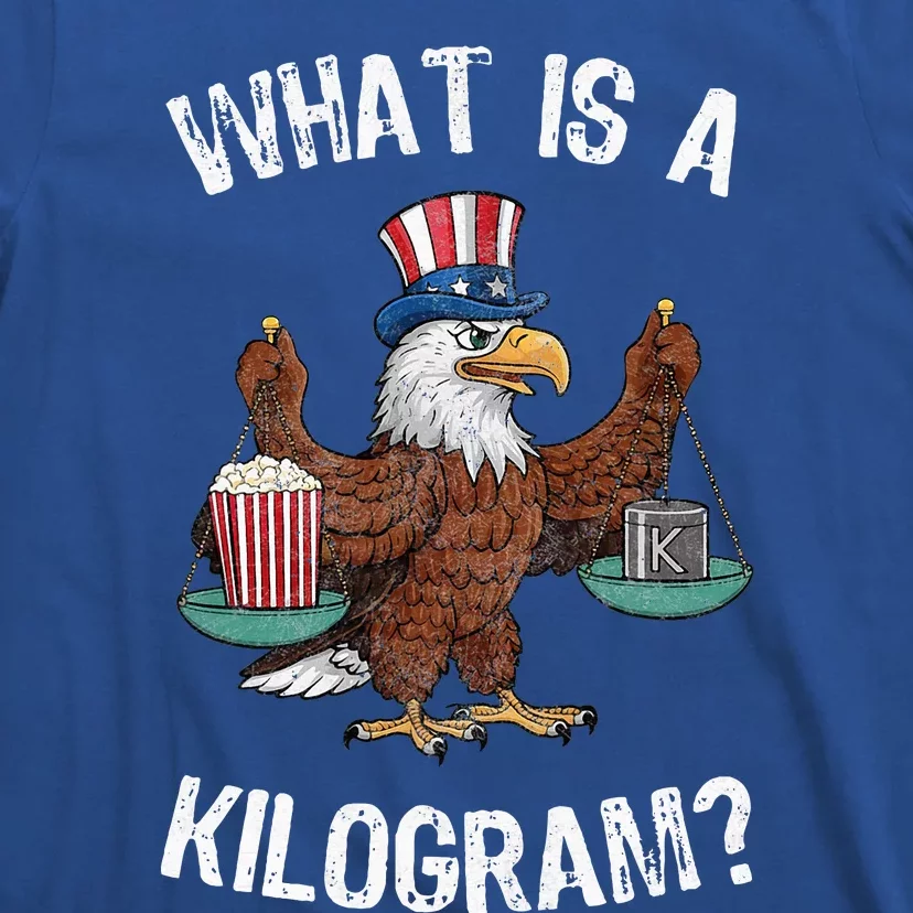 Funny What Is A Kilogram 4th Of July T-Shirt