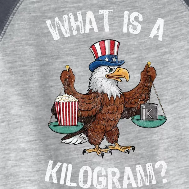 Funny What Is A Kilogram 4th Of July Toddler Fine Jersey T-Shirt