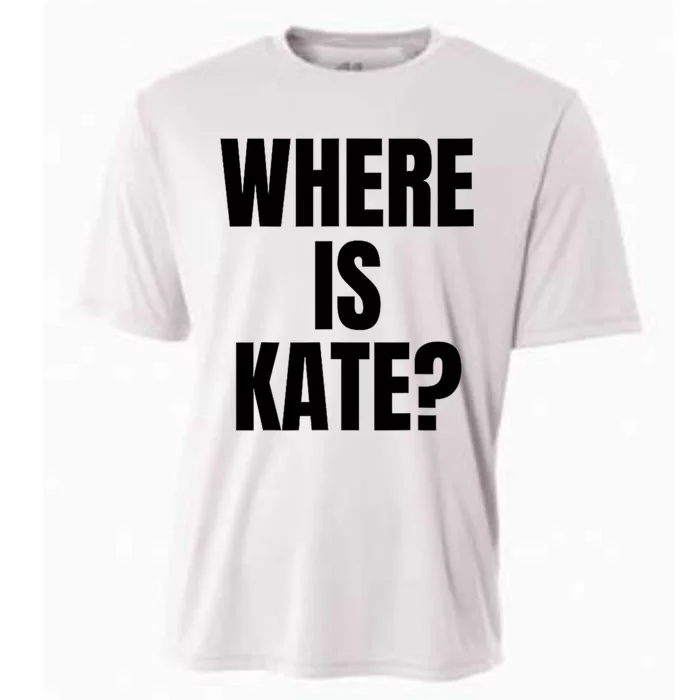 Funny Where Is Kate Royal Family Kate Middleton Cooling Performance Crew T-Shirt