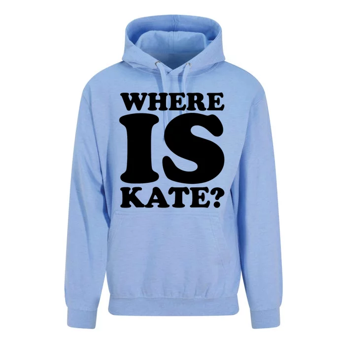 Funny Where Is Kate Royal Family Kate Middleton Unisex Surf Hoodie