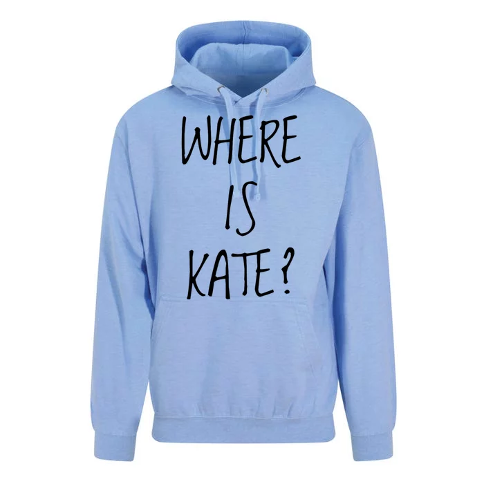 Funny Where Is Kate Royal Family Kate Middleton Unisex Surf Hoodie