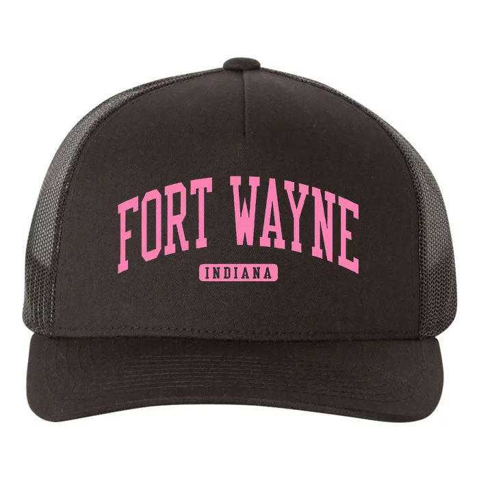 Fort Wayne Indiana In College Yupoong Adult 5-Panel Trucker Hat