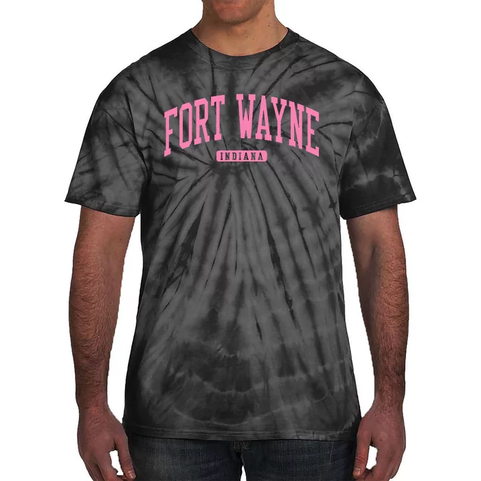 Fort Wayne Indiana In College Tie-Dye T-Shirt