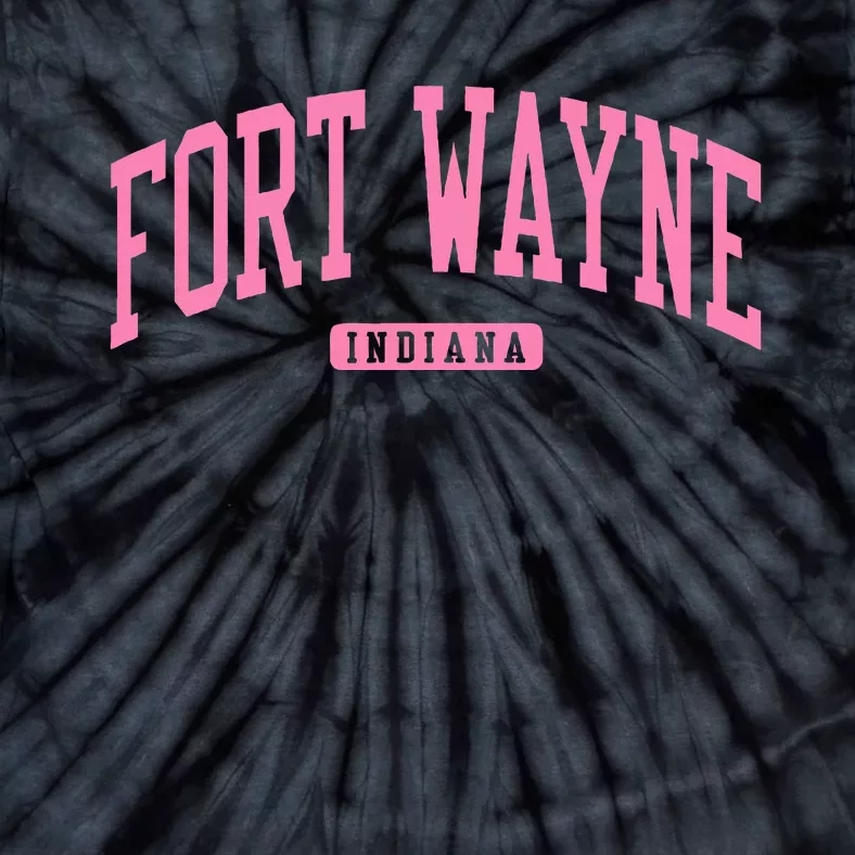 Fort Wayne Indiana In College Tie-Dye T-Shirt