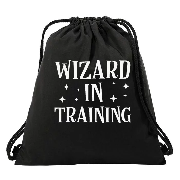 Funny Wizard In Training Easy Halloween Drawstring Bag