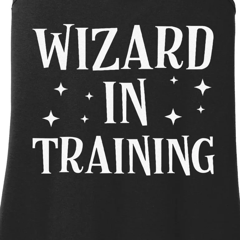 Funny Wizard In Training Easy Halloween Ladies Essential Tank