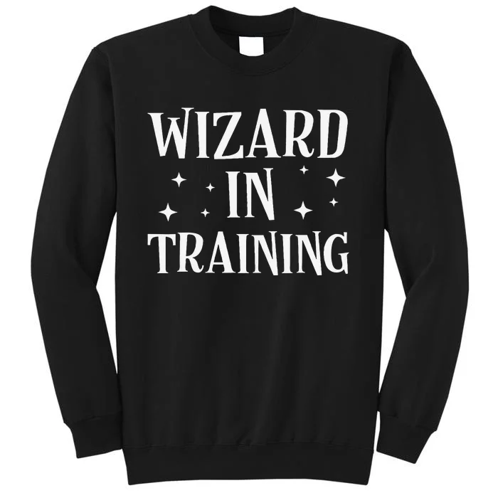 Funny Wizard In Training Easy Halloween Tall Sweatshirt