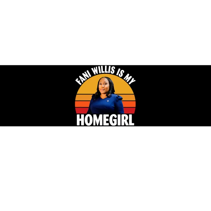 Fani Willis Is My Homegirl Bumper Sticker