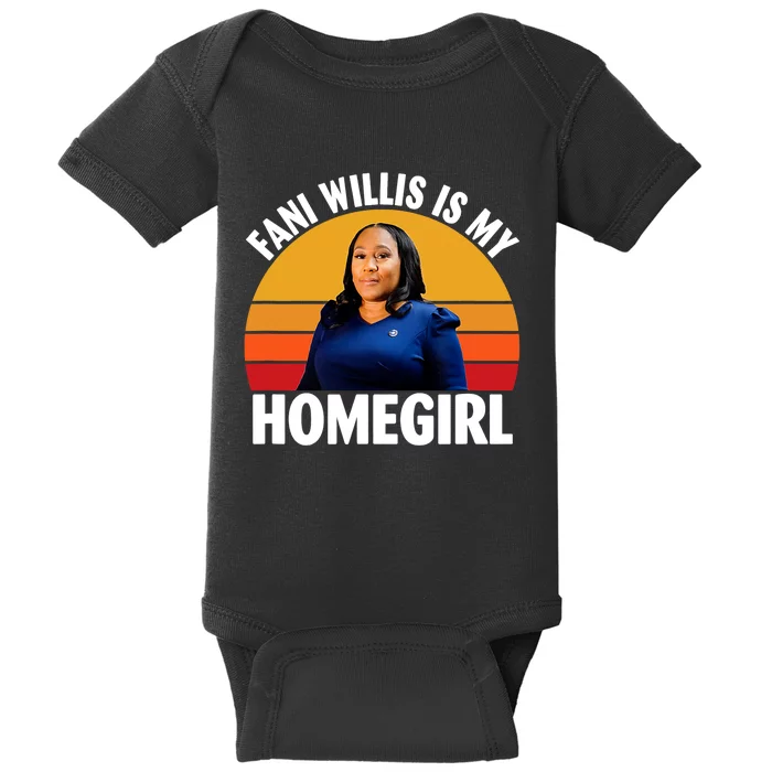 Fani Willis Is My Homegirl Baby Bodysuit