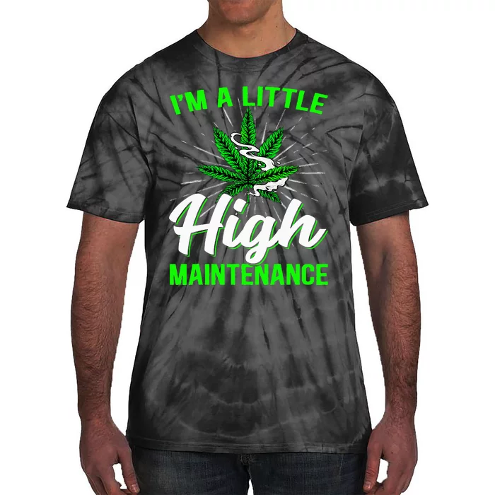 Funny Weed Joke 420 Marijuana Cannabis Tie-Dye T-Shirt