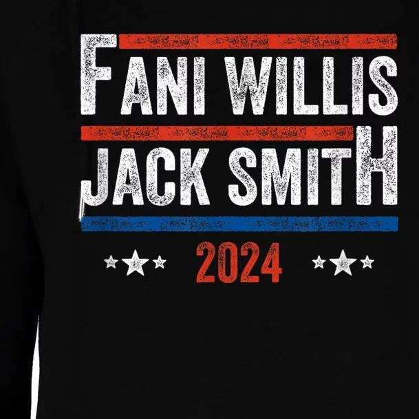 Fani Willis Jack Smith For President 2024 Womens Funnel Neck Pullover Hood