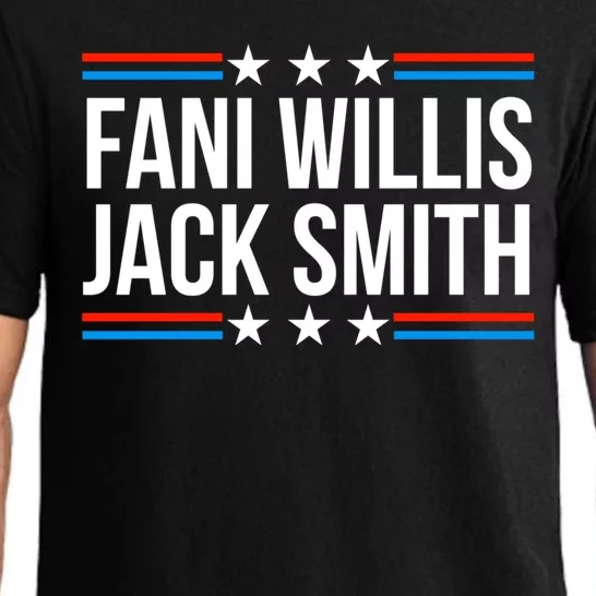 Fani Willis Jack Smith For Presiden Retro American Political Pajama Set