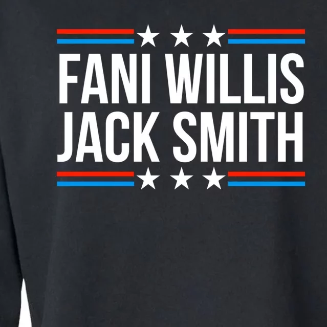 Fani Willis Jack Smith For Presiden Retro American Political Cropped Pullover Crew