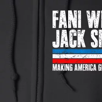 Fani Willis Jack Smith For President 2024 Retro Full Zip Hoodie