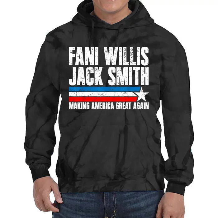 Fani Willis Jack Smith For President 2024 Funny Political Design Tie Dye Hoodie