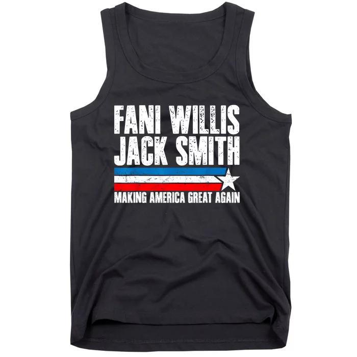 Fani Willis Jack Smith For President 2024 Funny Political Design Tank Top