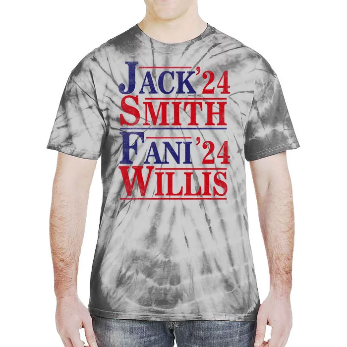 Fani Willis Jack Smith For President 2024 Jack Smith Fanclub Tie-Dye T-Shirt