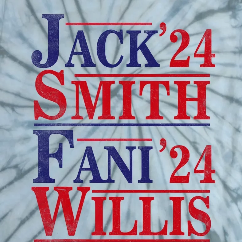 Fani Willis Jack Smith For President 2024 Jack Smith Fanclub Tie-Dye T-Shirt