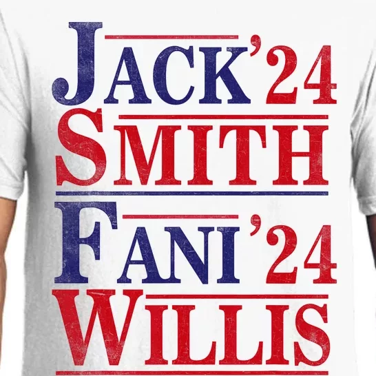 Fani Willis Jack Smith For President 2024 Jack Smith Fanclub Pajama Set