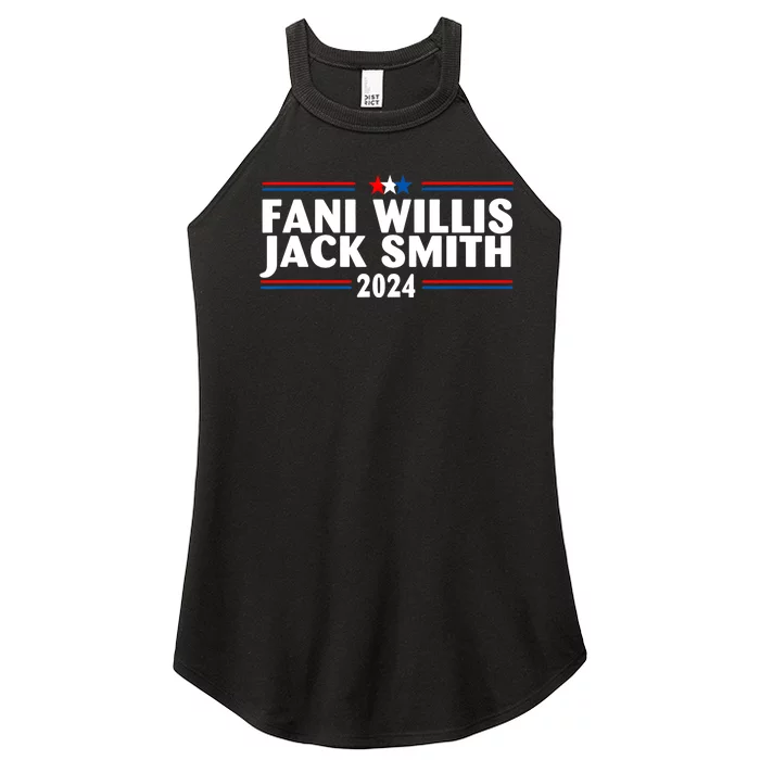 Fani Willis Jack Smith For President 2024 Funny Political Gift Women’s Perfect Tri Rocker Tank