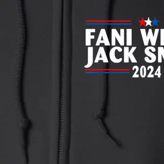 Fani Willis Jack Smith For President 2024 Full Zip Hoodie