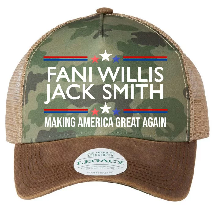 Fani Willis Jack Smith MAGA Legacy Tie Dye Trucker Hat